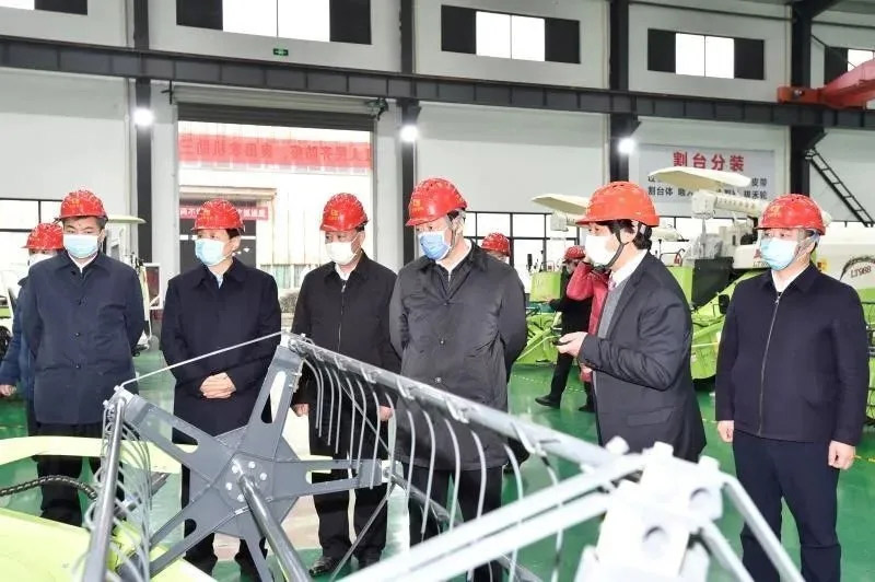 2020年3月3日，江西省人大常委会主任、省委书记刘奇到江西良田农业机械有限公司调研视察工作
